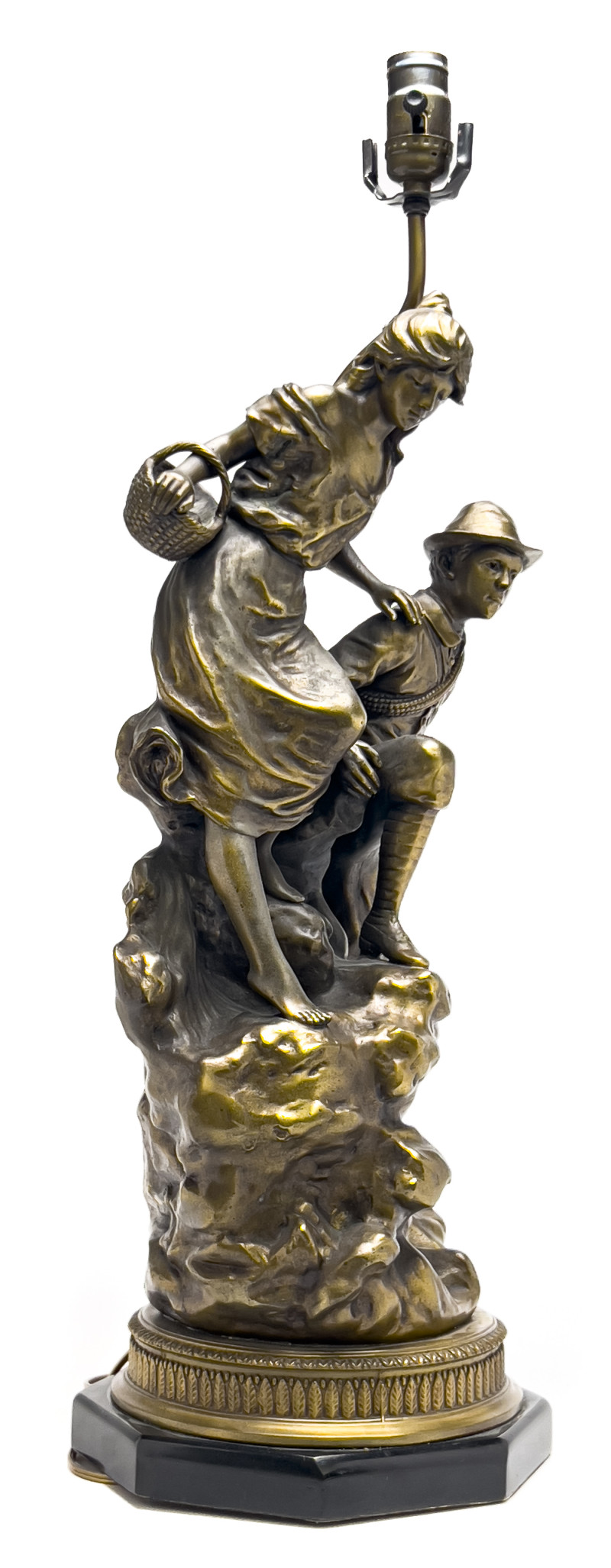 After Jean Garnier Passage Difficile Sculpture Lamp