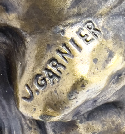 After Jean Garnier Passage Difficile Sculpture Lamp