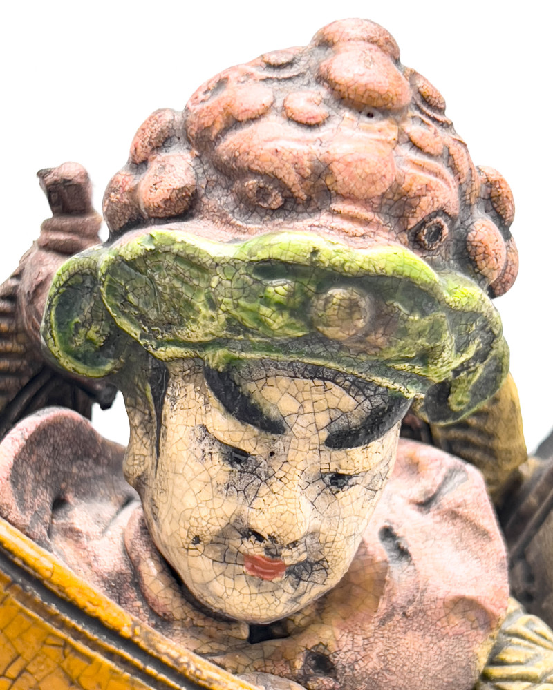 Chinese Roof Tile Warrior
