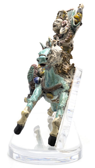 Chinese Roof Tile Warrior