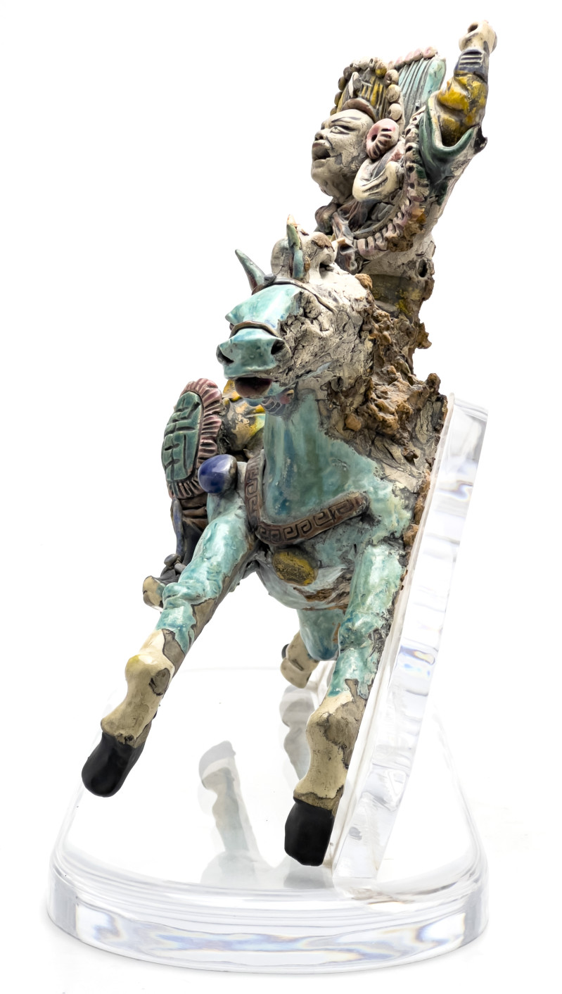 Chinese Roof Tile Warrior