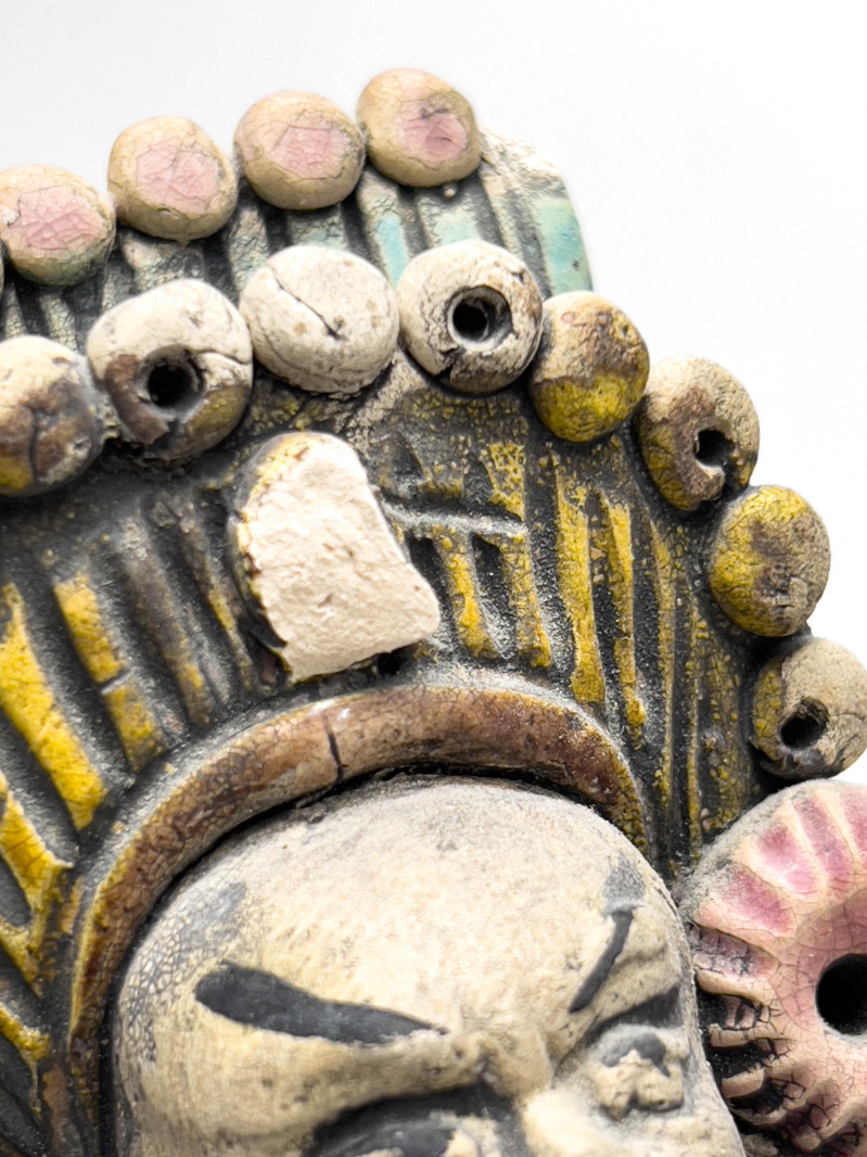 Chinese Roof Tile Warrior