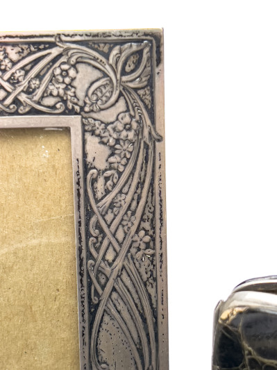 Collection of Sterling and Metal Frames, Group of 11