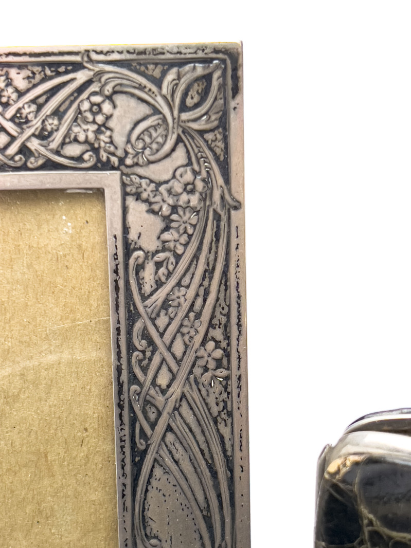 Collection of Sterling and Metal Frames, Group of 11