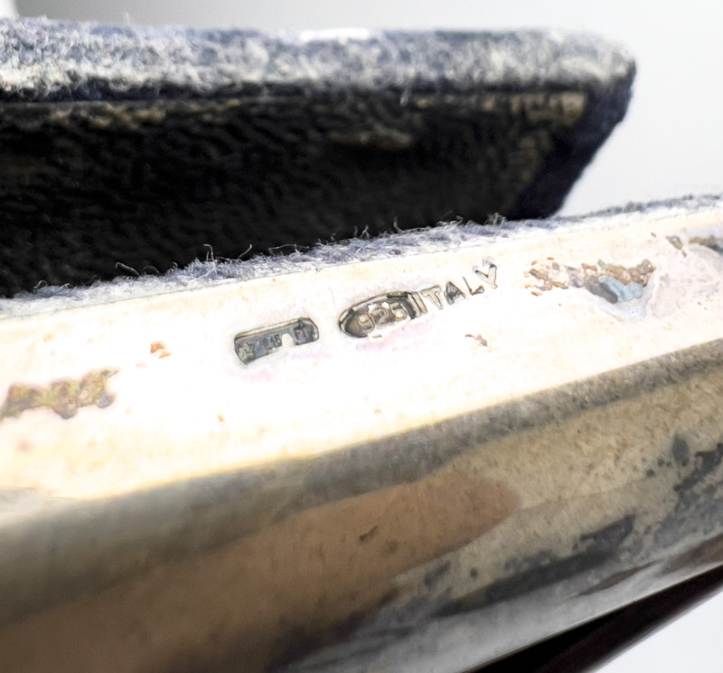 Collection of Sterling and Metal Frames, Group of 11