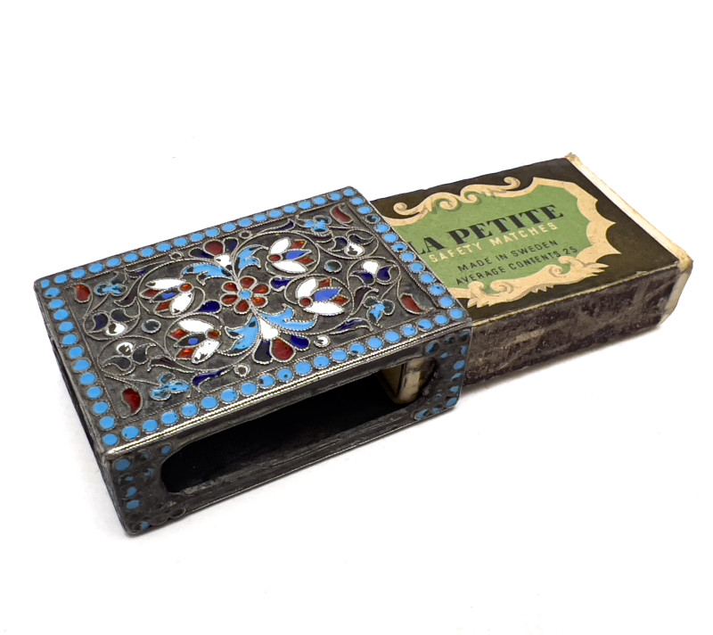 Champlevé Vanity Accessories, Group of 4