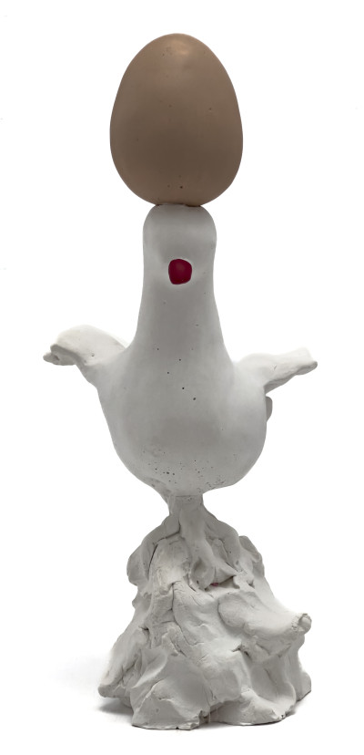 Urs Fischer - Untitled (Bird with Egg)