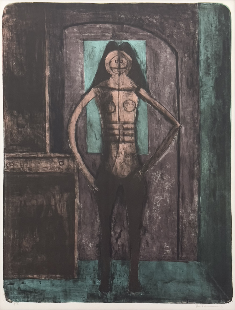 Rufino Tamayo - Mujer con Mallas Negras