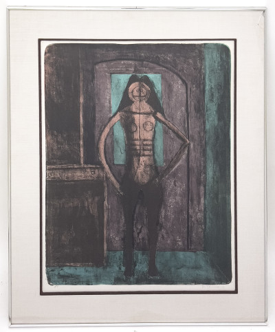 Rufino Tamayo - Mujer con Mallas Negras
