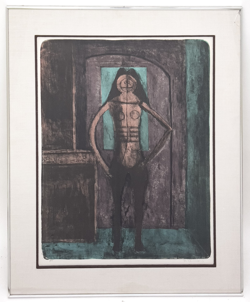 Rufino Tamayo - Mujer con Mallas Negras