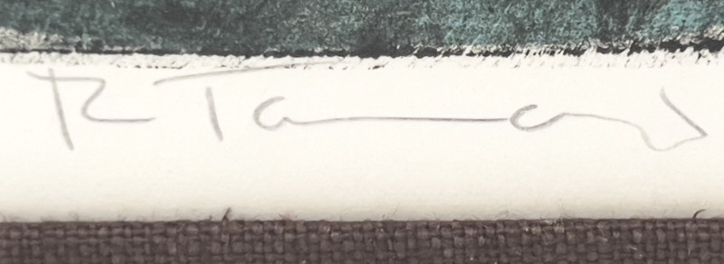 Rufino Tamayo - Mujer con Mallas Negras