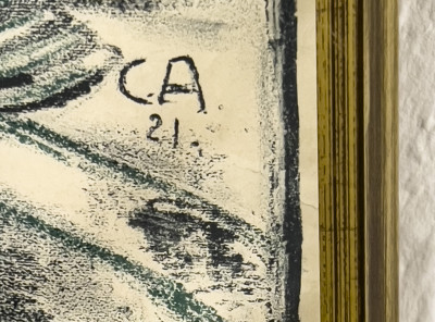 Cuno Amiet - Bahnhof Buffet Basel Poster