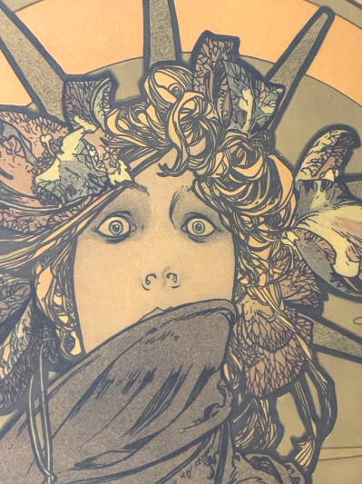 Alphonse Mucha - Medée (Medea) (Poster for a performance by Sarah Bernhardt at the Théâtre de la Renaissance, Paris)