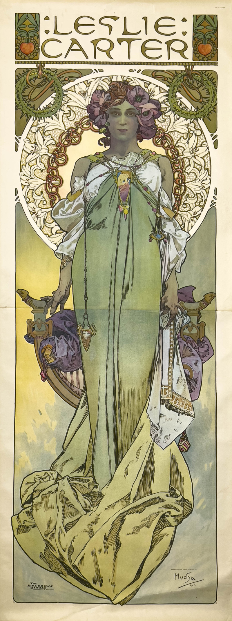 Alphonse Mucha - Leslie Carter
