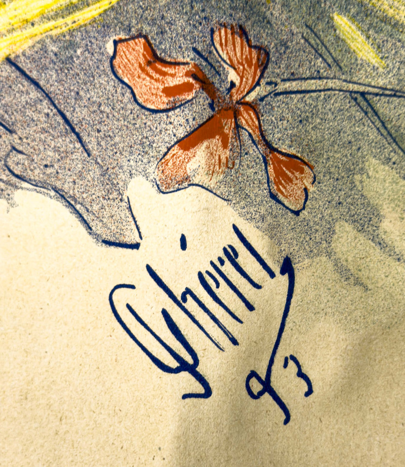 Jules Chéret - Folies Bergere, Fleur De Lotus