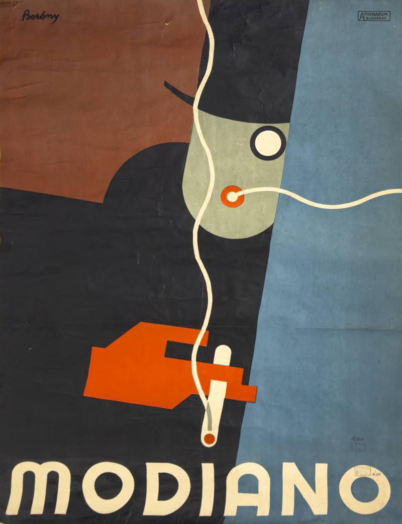 Róbert Berény - Modiano Poster