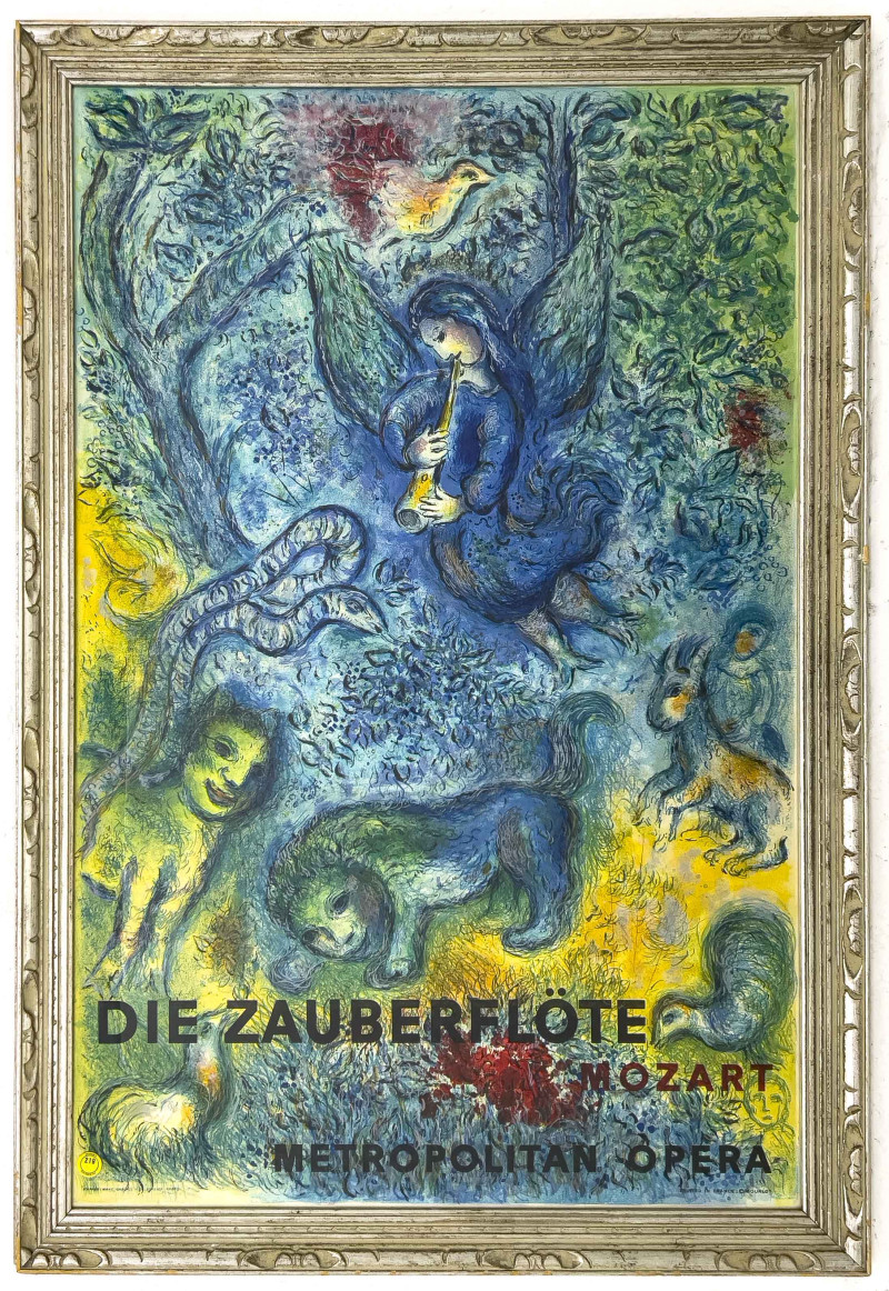 Marc Chagall - Die Zauberflote Mozart Metropolitan Opera