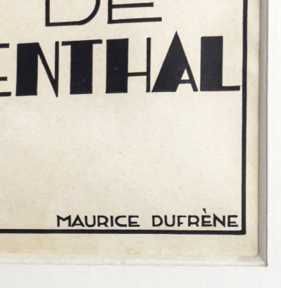 Maurice Dufrêne - Rayon Des Soieries Opera Bouffe Poster