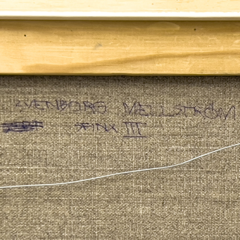 Svenborg Mellstrom - SFINX III