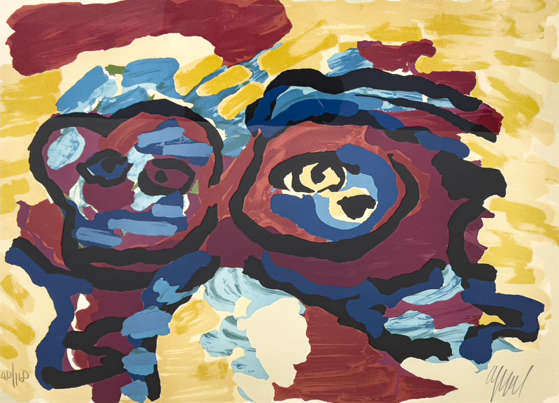 Karel Appel - Mother and Little Boy