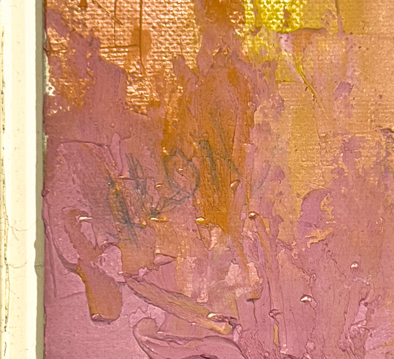 Unknown Artist - Abstract City Painting