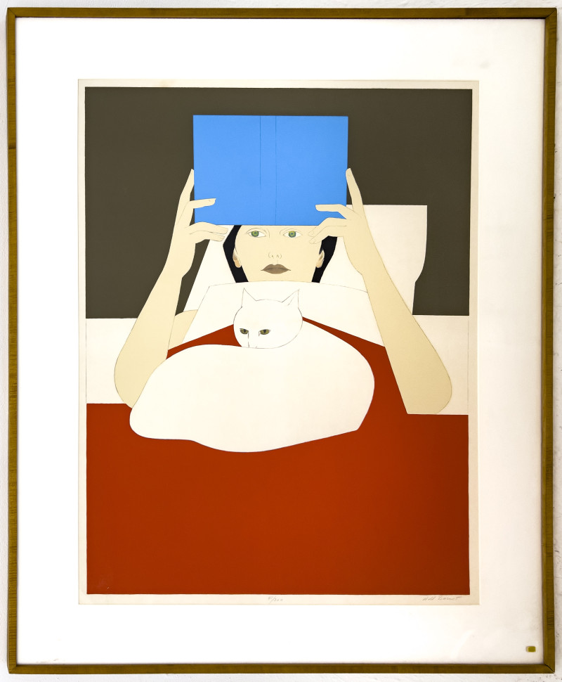 Will Barnet - Woman Reading