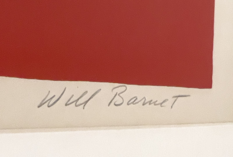 Will Barnet - Woman Reading