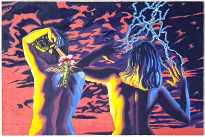 Janet Cooling - Untitled (Two Figures)