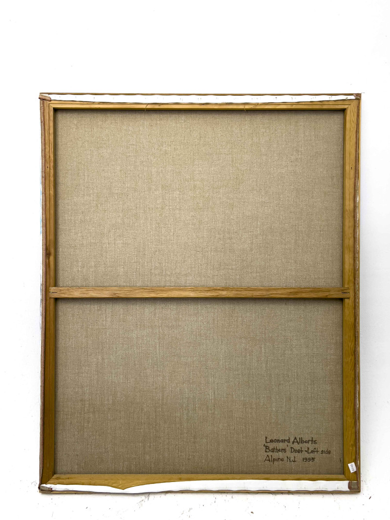 Leonard Alberts - Bathers Duet (Diptych)