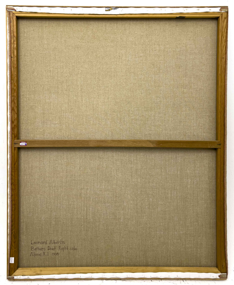 Leonard Alberts - Bathers Duet (Diptych)