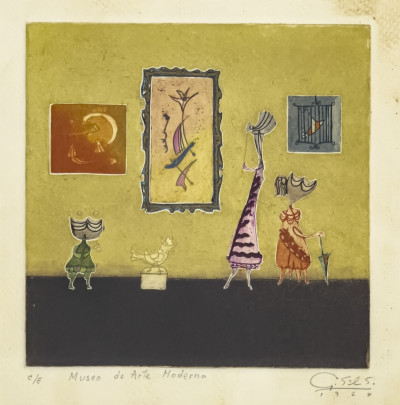 Guillermo Silva Santamaria - Three Editions (Figures)