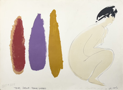 Thomas Barnett - Female Nudes, Group of 3