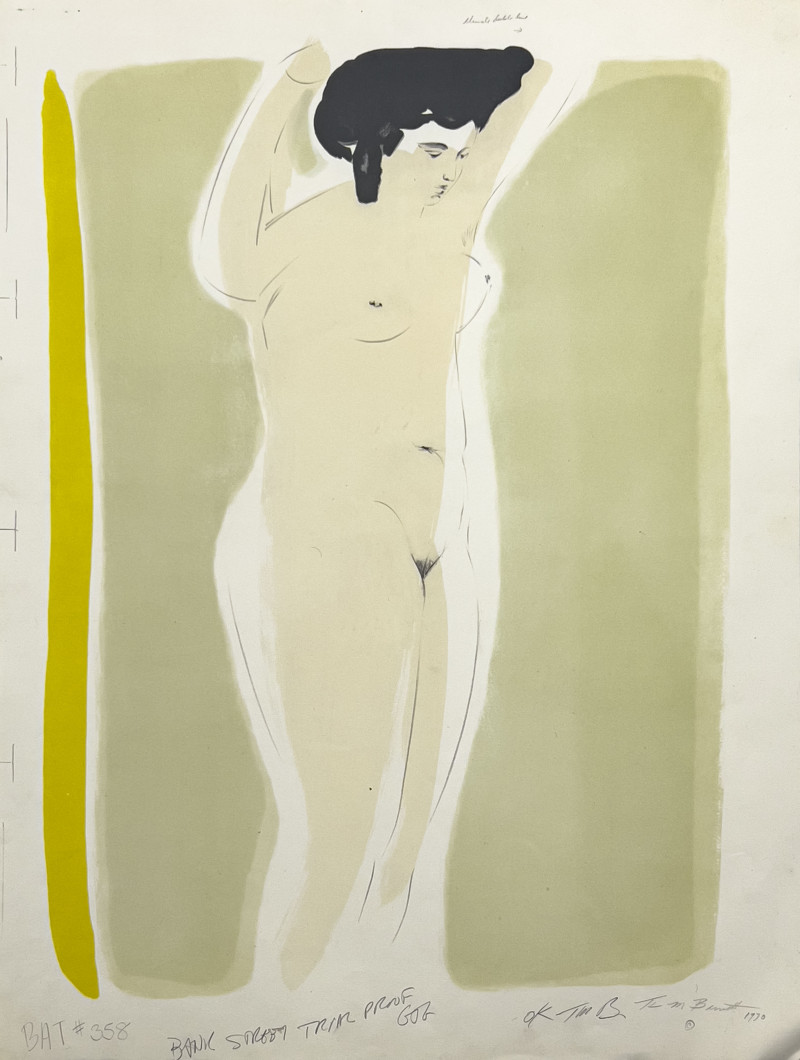 Thomas Barnett - Female Nudes, Group of 3