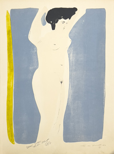 Thomas Barnett - Female Nudes, Group of 3