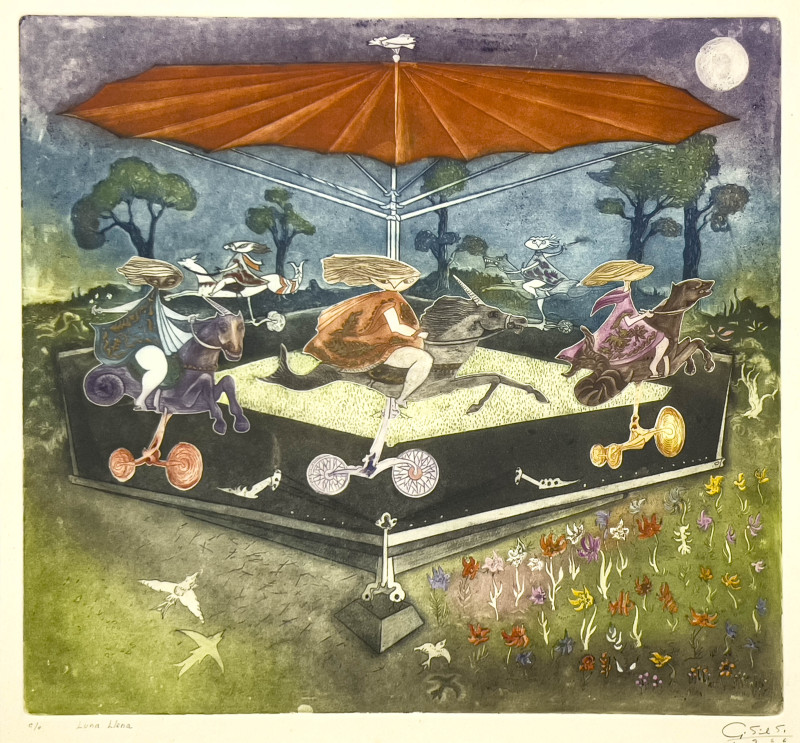 Guillermo Silva Santamaria - Two Editions (Figures and Carousel)