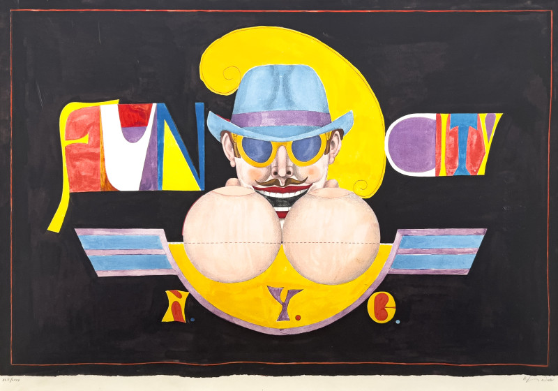 Richard Lindner - Fun City New York