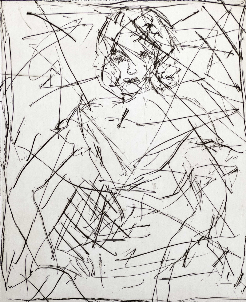 Friedemann Hahn - Untitled (Portrait of a Woman)