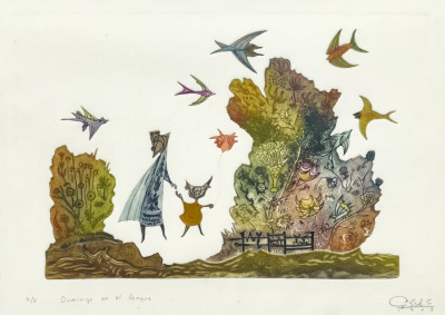 Guillermo Silva Santamaria - Three Editions (Figures and Animals)