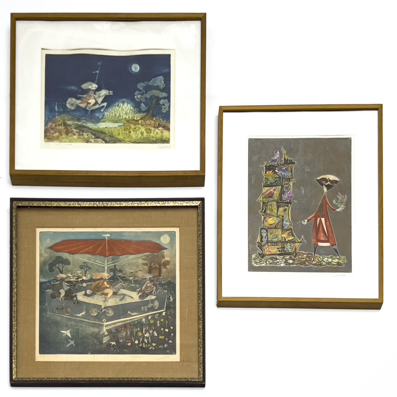 Guillermo Silva Santamaria - Three Editions (Figures and Creatures)