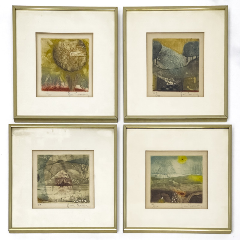René Carcan - Four Editions (Landscapes)