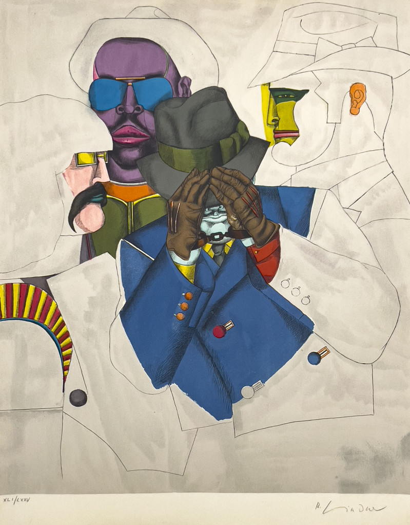 Richard Lindner - New York Men