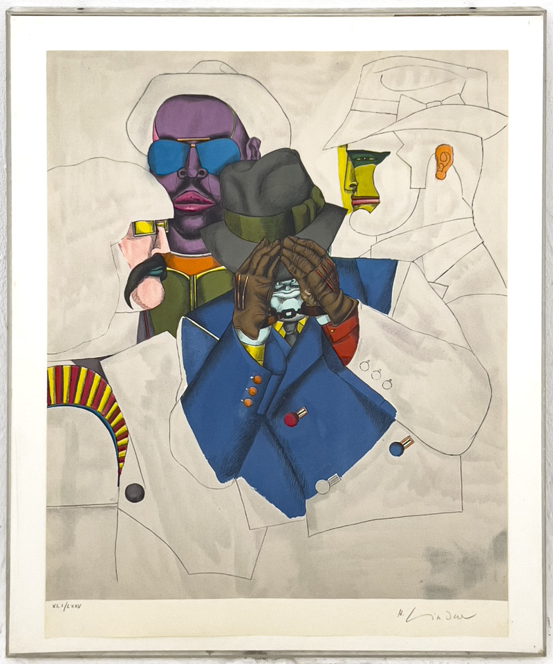 Richard Lindner - New York Men