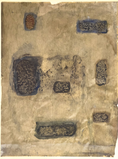 Martha McKay - Untitled Abstract Compositions (2 works)