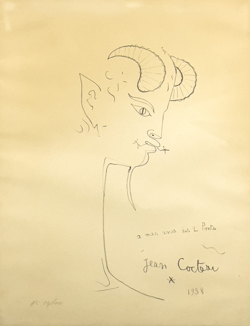 Jean Cocteau - A Mes Amis des 2 Ponts