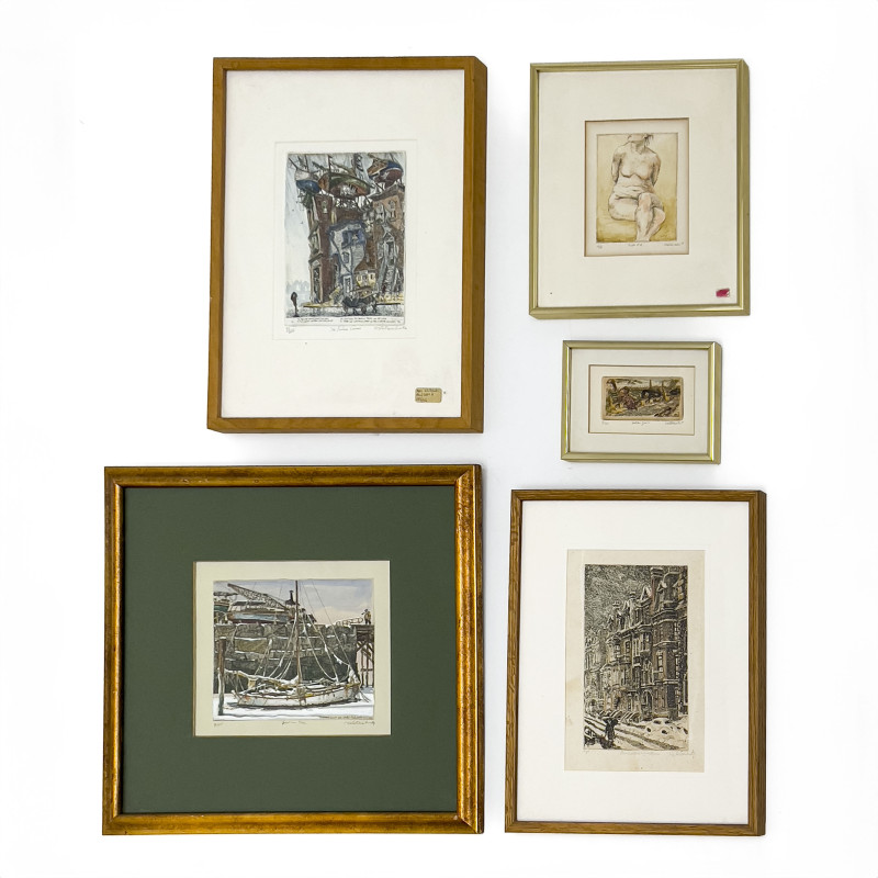 Mark Whitcombe - Five Editions (Ships, Buildings, and Figures)