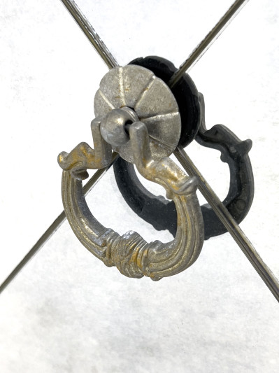 Pair of Hollywood Regency Style Mirrored Nightstands