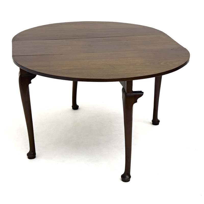 Round Drop-Leaf Table