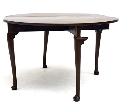 Round Drop-Leaf Table