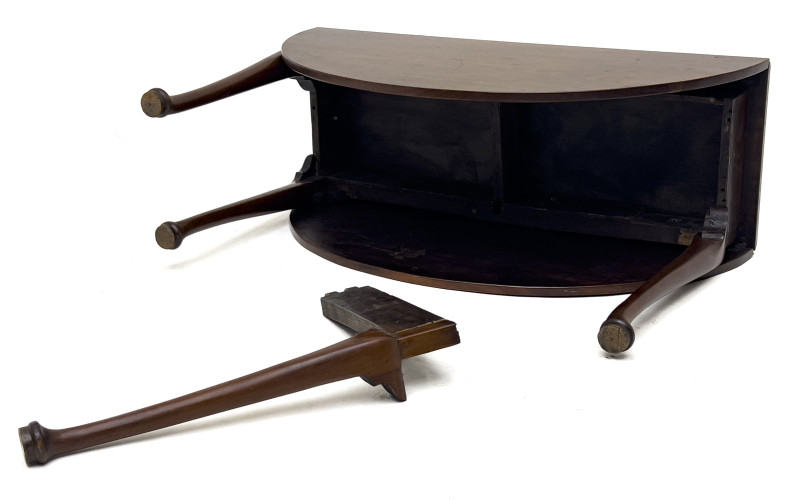 Round Drop-Leaf Table