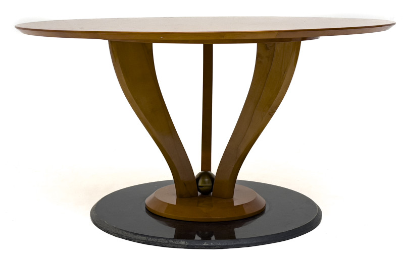 Contemporary Art Deco Style Dining Table